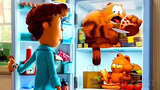 Garfields Daddy is a Glutton too 😁  The Garfield Movie  CLIP [upl. by Teeniv]