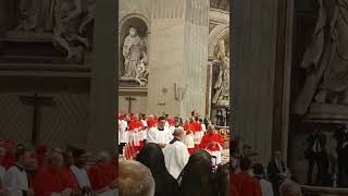 Concistoro dei nuovi cardinali nel Vaticano [upl. by Varipapa]