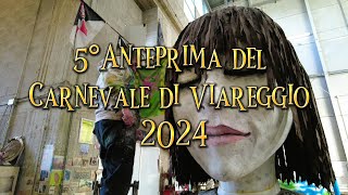 Carnevale di Viareggio 20245°Anteprima del Carnevale di Viareggio 2024 [upl. by Zeuqram]