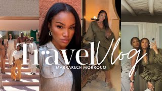 MARRAKECH TRAVEL VLOG WOMENS RETREAT NEW FRIENDS  VULNERABLE amp MORE  ALLYIAHSFACE MOROCCO VLOG [upl. by Noired]