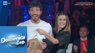 Il feeling professionale tra Fatima Trotta e Stefano De Martino  Domenica In 07042019 [upl. by Zawde]