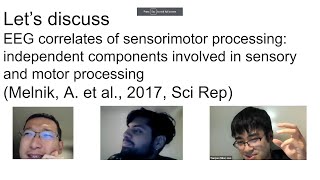 Ep 81 Lets discuss a paper soon after reading it EEG correlates of sensorimotor processing [upl. by Inalel]