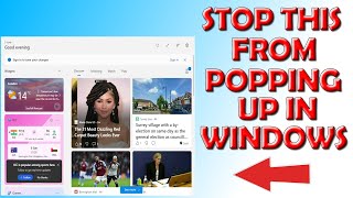 Remove Widgets From Windows 11 [upl. by Seuqramed]