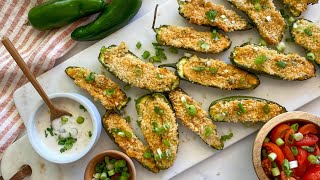 Air Fryer Jalapeno Poppers Recipe [upl. by Euqimod]