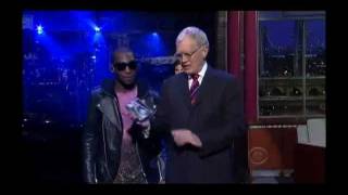 Tinie Tempah Makes history in the usa Live David Letterman [upl. by Bedelia]