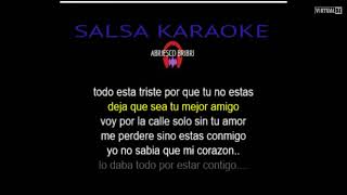 BUSCANDO TUS BESOS KARAOKE [upl. by Resiak]