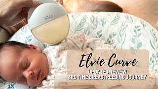 Elvie Curve Review  Baby number 3  Olivia Rand [upl. by Borszcz561]