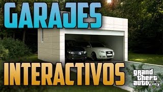 GTA 5 ONLINE GARAJES SECRETOS INTERACTIVOS LOCALIZACIÓN GTA V [upl. by Fritz]