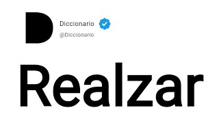 Realzar Significado En Español [upl. by Diane]