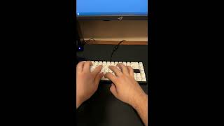 QK65 V2 Classic  All Foams  KBDFans Roller Linear Switches typingspeedtest keyboardasmr [upl. by Ecilayram]