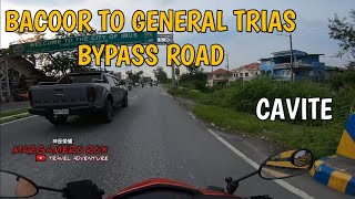 BACOOR TO GENERAL TRIAS BYPASS ROAD  HONDA WAVE RSX  MARGAMERS RSX [upl. by Griffis14]