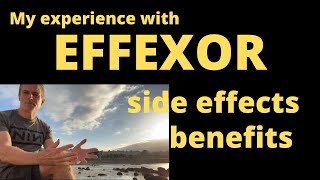 Effexor My experience with Venlafaxine SNRI [upl. by Ynettirb730]