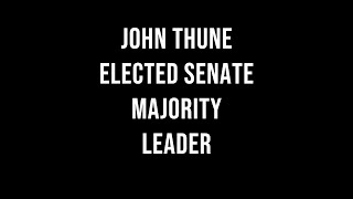 John Thune Elected Senate Majority Leader [upl. by Corissa]