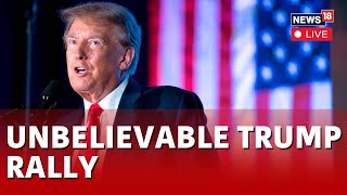 Donald Trump News LIVE  Former President Trump Campaigns In Michigan  Trump Rally Live  N18L [upl. by Carnay76]