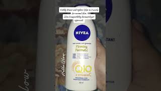 Nivea Body Lotion Q10 Vitamin C Firming Fermete Review skincare niveabodylotionreview shorts [upl. by Treacy893]