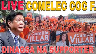 LIVE COMELEC UPDATE DINUMOG NA NG SUPPORTER [upl. by Ahsinev]