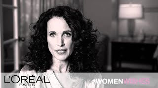 Women Wishes for Womens Day from Andie MacDowell [upl. by Inod620]