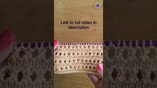 How To Knit The Perfect Pattern For Beginners [upl. by Alim120]