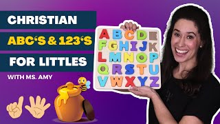 Christian Alphabet letter sounds counting kind words for babies and toddlers Christian learning [upl. by Adnaram504]