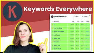 Search for Keywords Volume and CPC Data with Keywords Everywhere [upl. by Hugo]