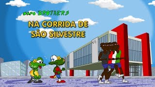 Sapo Brothers na Corrida de São Silvestre  Desenho animado com o Flash o Sonic o PapaLéguas [upl. by Bolton]