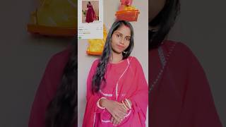 Meesho viral Anarkali suit 😍shorts ytshorts meesho anarkali [upl. by Phail]