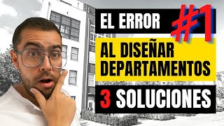 Como Diseñar de Departamentos Pequeños VARIAS SOLUCIONES [upl. by Hump]