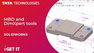 Model Based Definition MBD  SOLIDWORKS [upl. by Bully349]