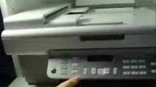 Lexmark X5435 4inone PrinterScannerCopierFax Review [upl. by Ennaegroeg]