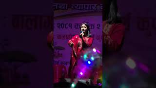 Rachana rimal live singing Mineral water song 😱❣️ rachanarimal nepalisong mineralwater shorts [upl. by Shenan895]