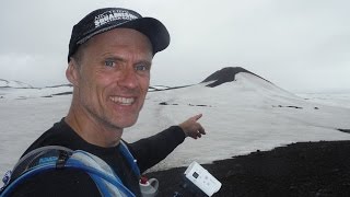 Skogafoss to Eyjafjallajokull Iceland Volcano and Glacier Trail Run [upl. by Hazlett]