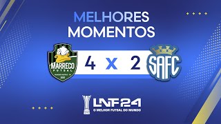 LNF 2024  MELHORES MOMENTOS  Marreco 2 X 4 Santo André [upl. by Kenzie413]