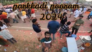 പാർക്കാടി പൂരം വരവ് 2024 അഞ്ഞൂർ ഭാഗംparkkadi pooram 2024 [upl. by Nalor68]