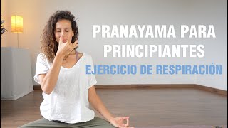 Pranayama para Principiantes Anuloma Viloma  Ejercicio de Respiración para calmar la mente [upl. by Ainyt439]