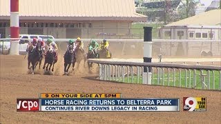 Horse racing returns to Belterra Park [upl. by Aspia]