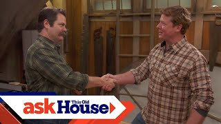 Nick Offerman’s Woodworking Advice  Ask This Old House [upl. by Nesnej784]