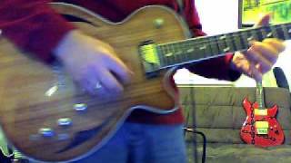 Parkwood PWH4 Hybrid guitar sound demo [upl. by Noside193]