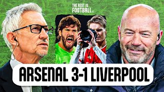 Arsenal vs Liverpool Clash Lineker Shearer and Richards React [upl. by Winshell93]