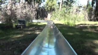 Toboggan Run Alpine Slide POV Magic Mountain Merimbula Australia Wiegand [upl. by Pavior]