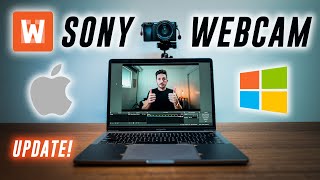 Use your Sony Camera as a WEBCAM  Sony Webcam App  Mac and PC [upl. by Etteyafal]