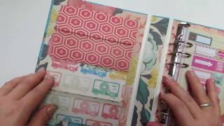 Planner  A5  Kalender  DIY  Ringmechanik  PamiStyle  handmade [upl. by Perzan129]