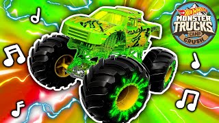 “You Got Gunked” REMIX  Gunkster’s Official Music Video  Hot Wheels Monster Trucks [upl. by Neron2]