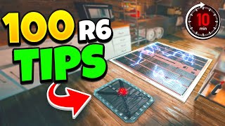 100 Game Changing R6 Tips in 10 Minutes  Rainbow 6 Siege [upl. by Auhsoj639]