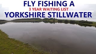 86 Fly Fishing For Stillwater Rainbow Trout  Scout Dike Reservoir  Barnsley Trout Club UK [upl. by Sul354]