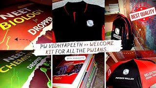 PW Vidyapeeth welcome kit for all the Students 🤩  PW uniform  PhysicsWallah [upl. by Chaudoin]