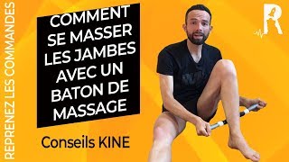 Massage sportif de récupération des jambes après le sport [upl. by Corny]