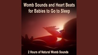 Womb Sounds and Heart Beats for Babies to Go to Sleep [upl. by Aysa]