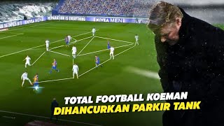 “Semua Pemain Bertahan” Lihatlah Bagaimana PARKIR TANK Zidane Mengalahkan Totall Football Koeman [upl. by Marmaduke]