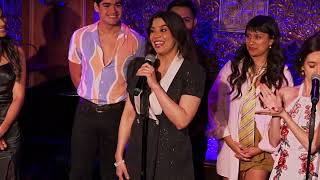 The 20222024 World Tour cast of West Side Story sing a medley at 54 Below [upl. by Yrrac]