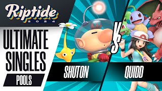 Shuton Olimar vs Quidd Pokémon Trainer  Riptide 2024  Ultimate Singles  R2 Pools [upl. by Omarr]